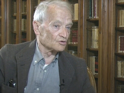Luis Goytisolo (Barcelona, 1935) en la presentación de uno de sus libros. Se trata de un escritor que consiguió hacer carrera en los salones de su ciudad natal