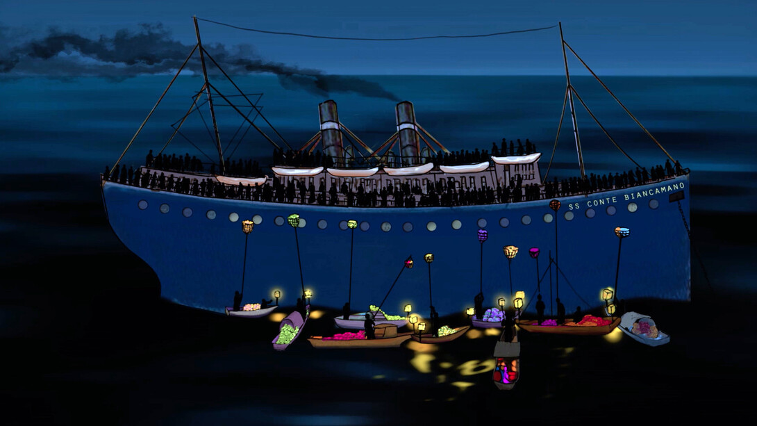 Above The Drowning Sea (Film Still)