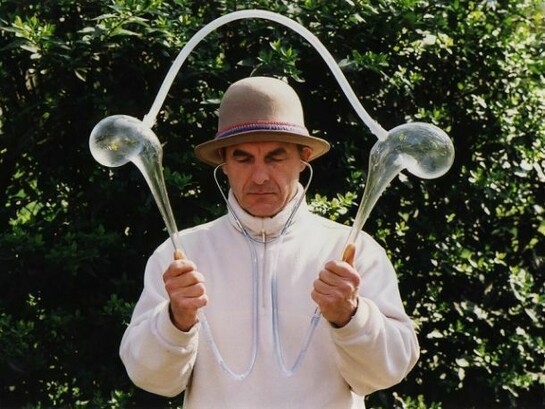 Baudouin Oosterlynck, Aquaphone Cornemuse, Opus143, 2001. Photo © Leopold Oosterlynck, The photo owner has disabled commenting.