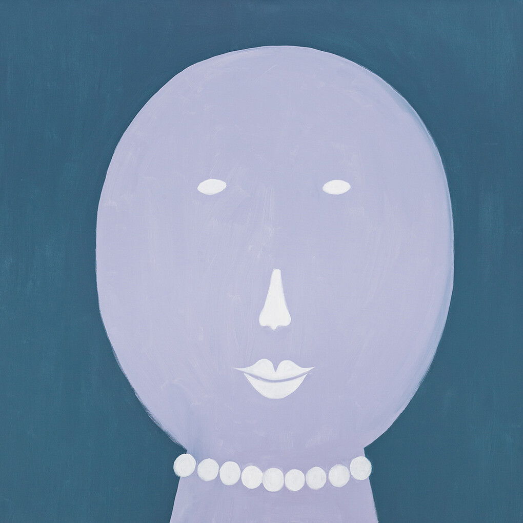 Lorenzo Scotto di Luzio. Untitled, 2016, acrylic on canvas 150 x 150 cm
