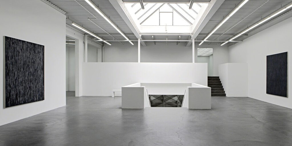 Marcia Hafif, Exhibition view. Courtesy of Kunsthaus Baselland 