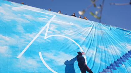 Waiting for the Opening Ceremony © Amandine Goetz / FDC