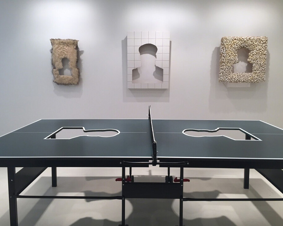 Two Rocks, Exhibition view. Courtesy of Baahng Gallery