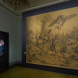 Carlo Maria Mariani, Arte beyond time, exhibition view. Courtesy of Gallerie degli Uffizi