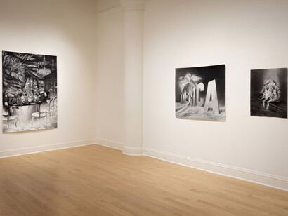 Gonzalo Fuenmayor, A certain slant of light, exhibition view. Courtesy of Dolby Chadwick Gallery