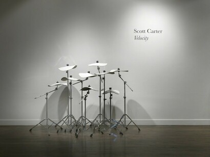 Velocity / Strata, Exhibition view. Courtesy of Linda Warren Projects