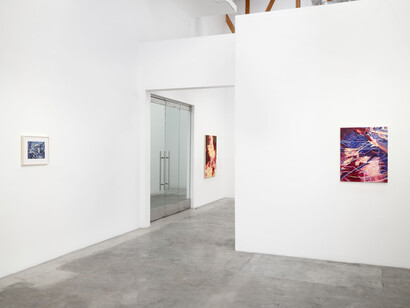 Installation view of the exhibition Atmosphere by Melinda Braathen at Baert Gallery.
Courtesy Melinda Braathen 
and Baert Gallery. Photo by 
Paul Salveson