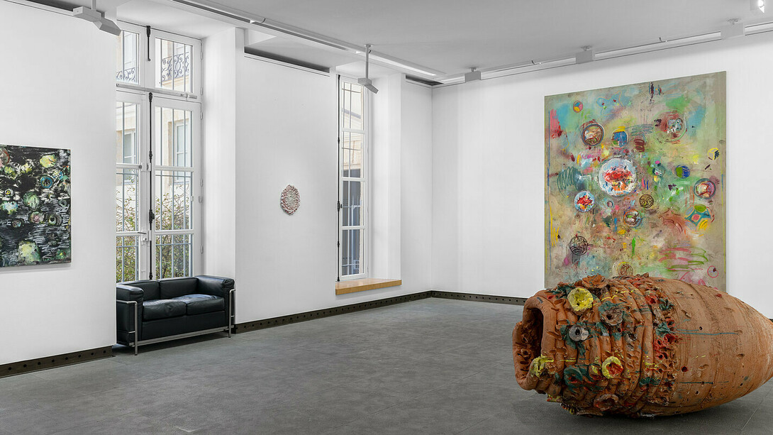 Norbert Prangenberg, ausstellungsansicht. Mit freundlicher genehmigung der Galerie Karsten Greve