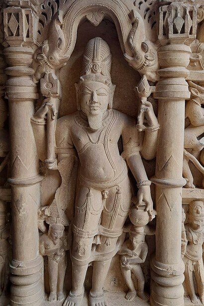 An artifact located in Gujri Mahal Museum, Gwalior, India  