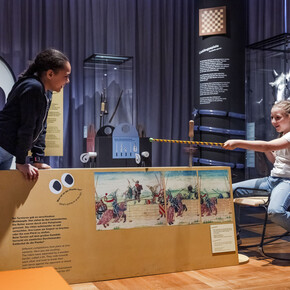 Dive into the picture! A time journey for kid, exhibition view. Courtesy of Deutsches Historisches Museum