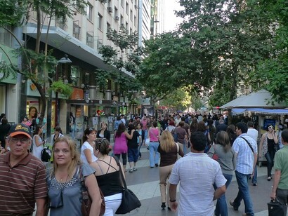 Calles de Santiago de Chile