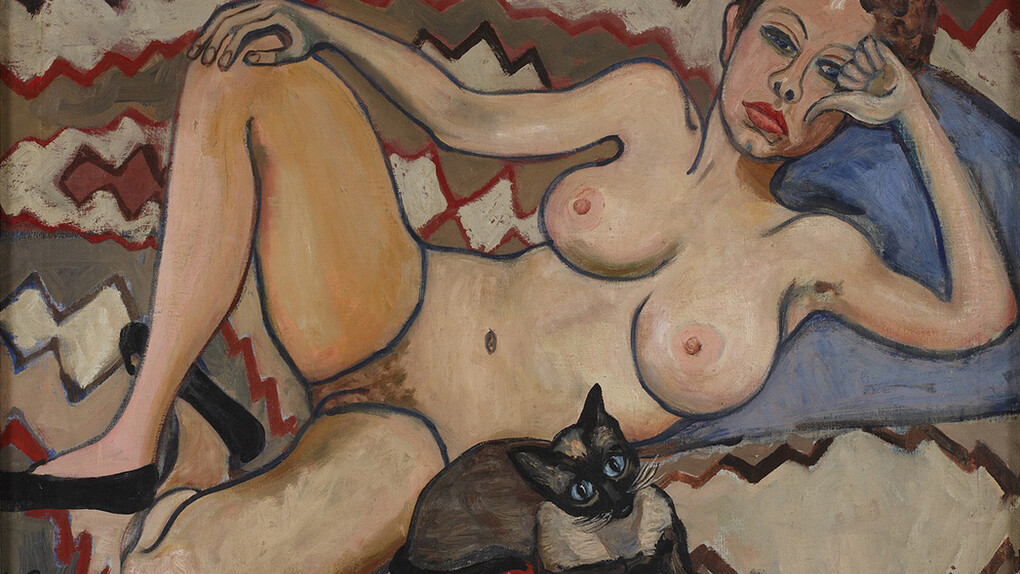 Alice Neel, Pat Ladew, 1949, Oil on canvas, 66 x 86.4 cm, 26 x 34 1/8 in, Collection of Toni Schulman