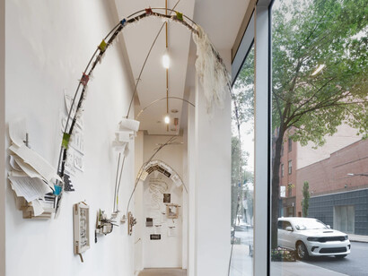 Greg Smith, Every void of dwmlc.net, exhibition view. Courtesy of Susan Inglett Gallery