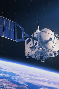 Satellites: types include surveillance, weather, communications and military satellites used for spying