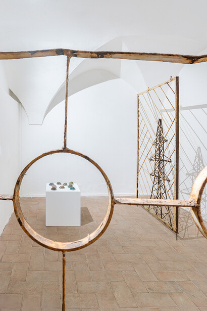 Zhanna Kadyrova, Instrument, exhibition view. Courtesy of Galleria Continua