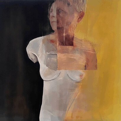 Michelle Fulkerson, Self-portrait as Venus (detail), 2025. Courtesy of the artist