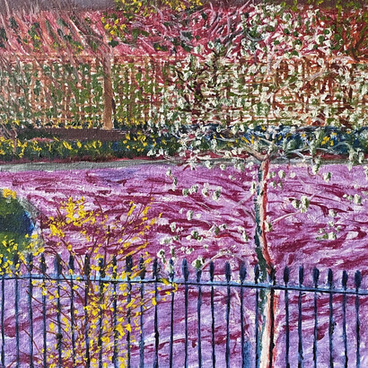 Adrian Berg, Gloucester Lodge, Regent's Park, 3rd April, 1980. Courtesy of Frestonian Gallery