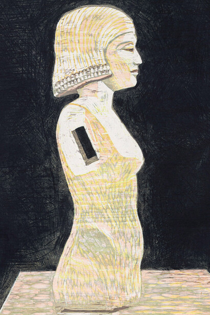 Mamma Andersson, Hålrum (détail). Avec l’aimable autorisation de la Galerie Lelong