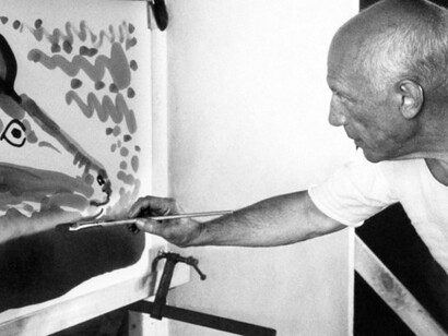 "Il mistero Picasso", diretto da Henri-Georges Clouzot