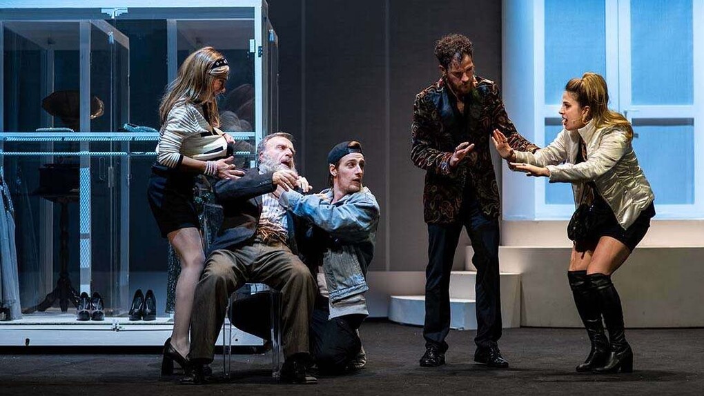 Intorno a l’avaro, vista dell'opera. Per gentile concessione del Teatro Donizetti