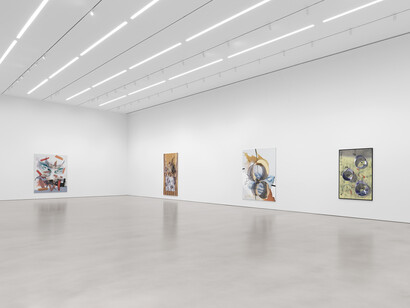 Seth Price, Ardomancer, exhibition view. Courtesy of Petzel Gallery