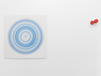 Jill Baroff, Always, sometimes, exhibition view. Courtesy of Galerie Christian Lethert