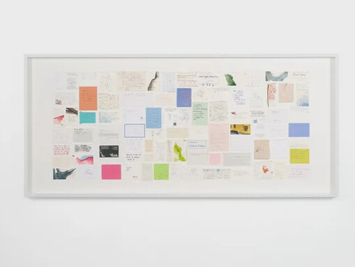 Joseph Grigely, Monologue of a deaf man, exhibition view. Courtesy of M. LeBlanc