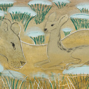 Lin May Saeed, Perennial relief (detail), 2022. Courtesy of Anton Kern Gallery 