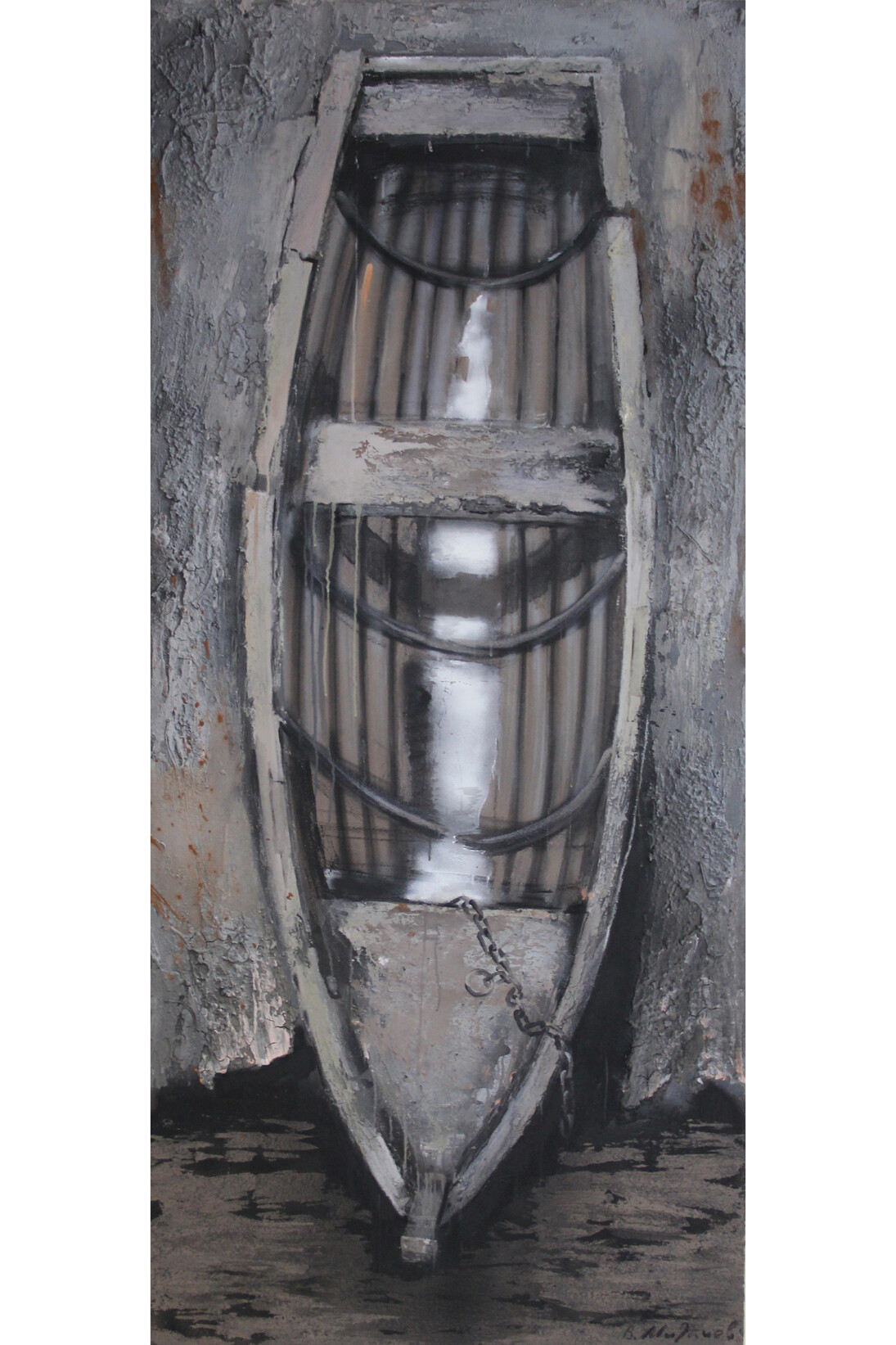 Vladimir Migachev, The boat