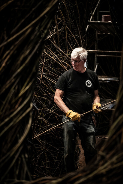 Patrick Dougherty. Courtesy of BYU Museum of Art