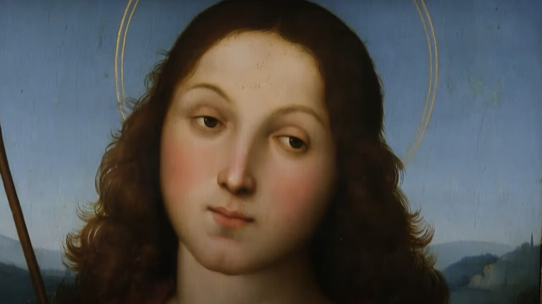 Raffaello Sanzio, San Sebastiano, 1502 ca., Accademia Carrara di Bergamo