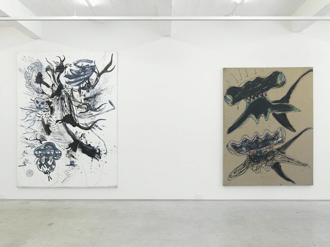 Shadow Ballers, exhibition view. Courtesy of Magenta Plains