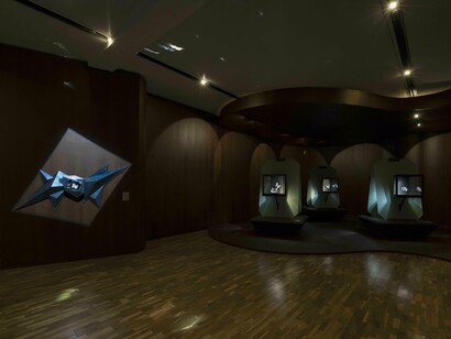 Wallace Chan, Vessels of other worlds, exhibition view. Courtesy of Long Museum