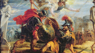 'Aquiles vencedor de Héctor' de Pedro Pablo Rubens (1630)