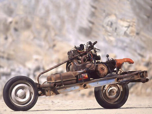 La motocicleta con la que Emile Leray salvó su vida