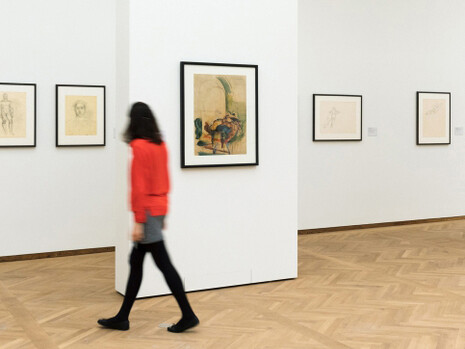 Anton Kolig, Exhibition view. Courtesy of Leopold Museum