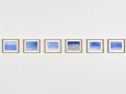 Bernard Moninot, Le vent cesse, vue d'exposition. Avec l'aimable autorisation de la Galerie Catherine Putman
