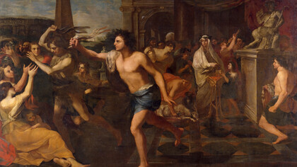 Andrea Camassei, Lupercalia (detalle)