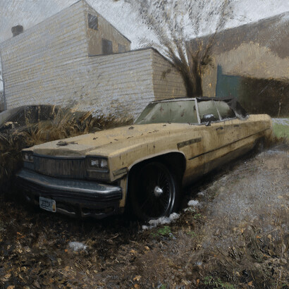 Brad Davis, DeezDrp, 2025. Courtesy of Abend Gallery