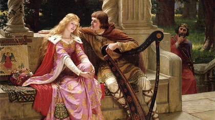 Tristano e Isotta, opera di Edmund Blair Leighton, 1902