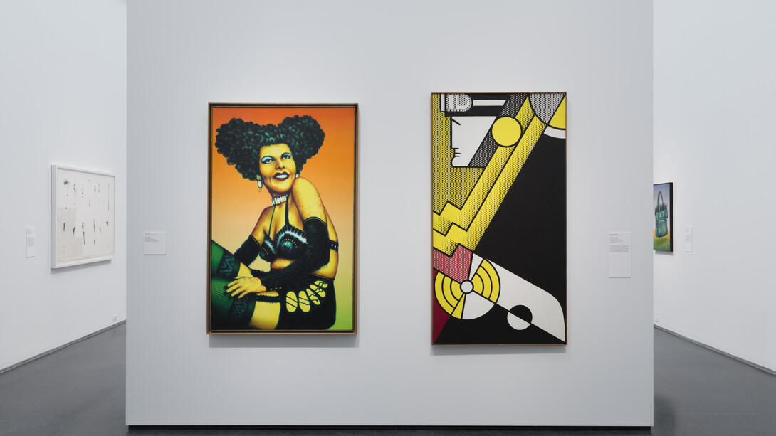 Installation view, The Street, the Store, and the Silver Screen: Pop Art from the MCA Collection, MCA Chicago, December 19, 2015-March 27, 2016. Photo: Nathan Keay, © MCA Chicago.