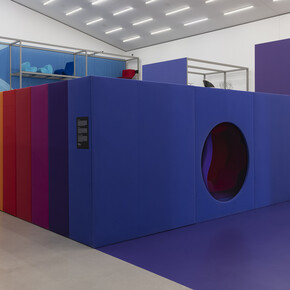 Verner Panton, Form, farbe, raum, ausstellungsansicht. Mit freundlicher genehmigung des Vitra Design Museums