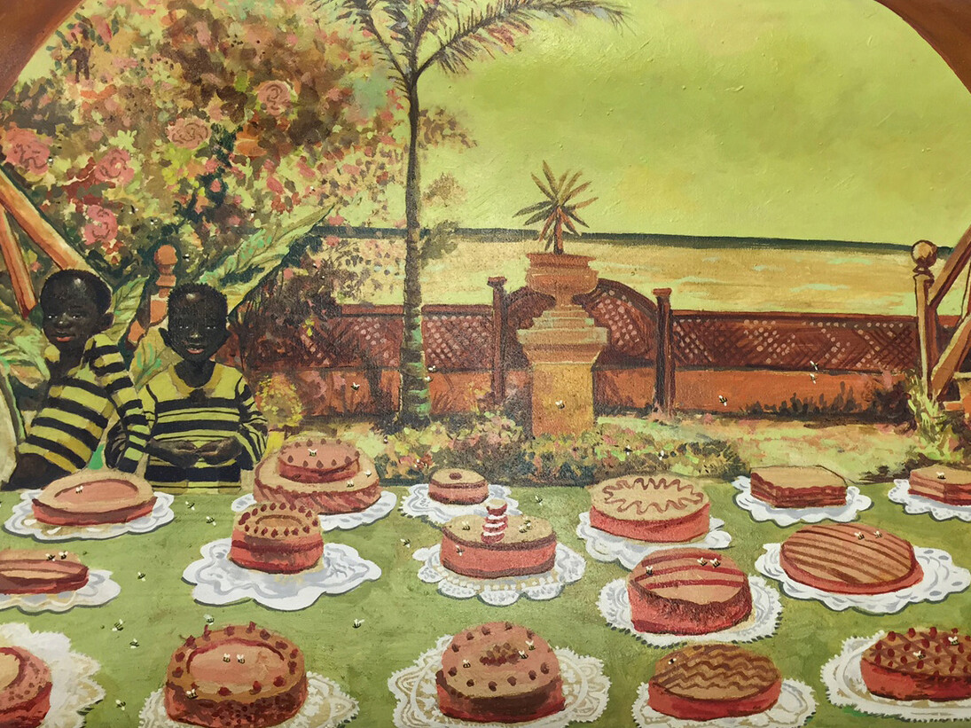 Douglas Pérez Castro, Colmenita, 2014, oil on canvas, 50 x 70 cm