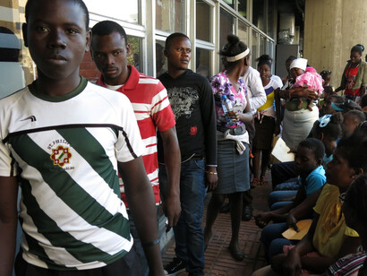 Personas de ascendencia haitiana en la República Dominicana, tratando de que se les regularice