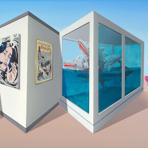 Patrick Hughes. Courtesy of Alon Zakaim Fine Art