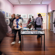 Under the spell of Mozart’s magic flute, exhibition view. Courtesy of Museum der Moderne