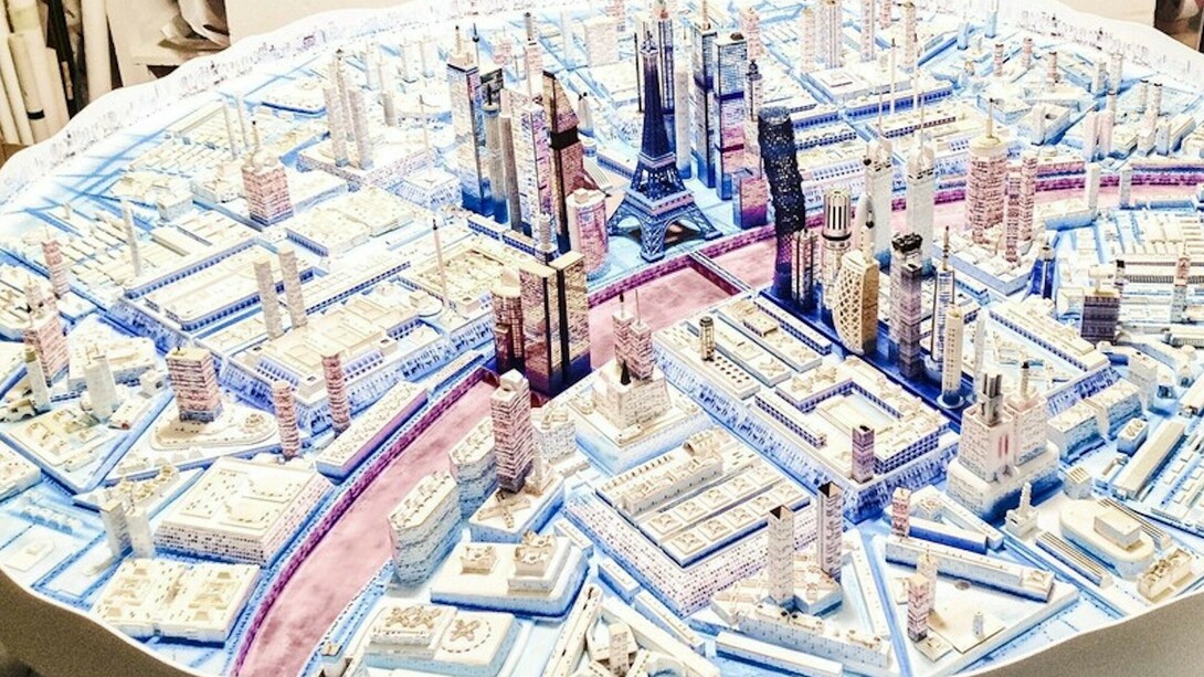 City Lights, exhibition view. Courtesy of Galerie Geraldine Banier