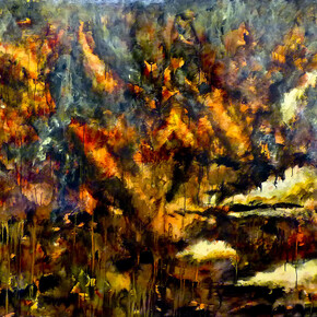 Mariano Chelo, Armageddon, 200 x 150 cm