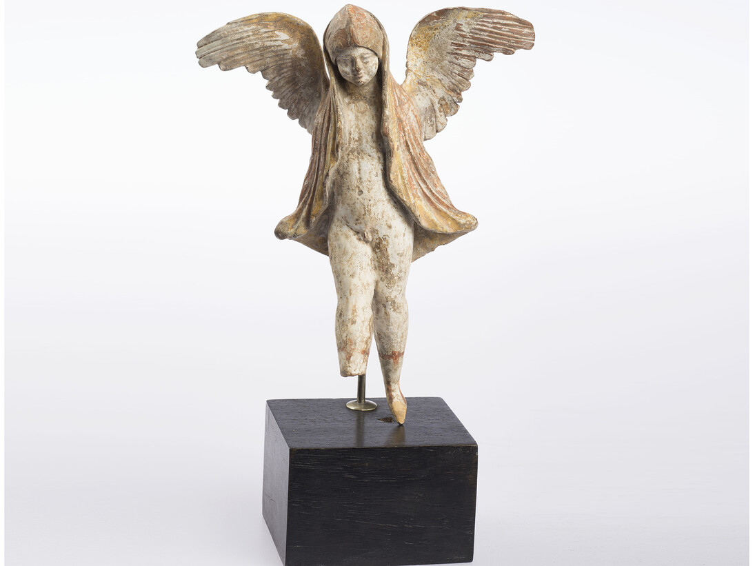 Eros, Terracotta, Myrina, Asia Minor, about 330 BC, Possible 19th century copy © Freud Museum London
