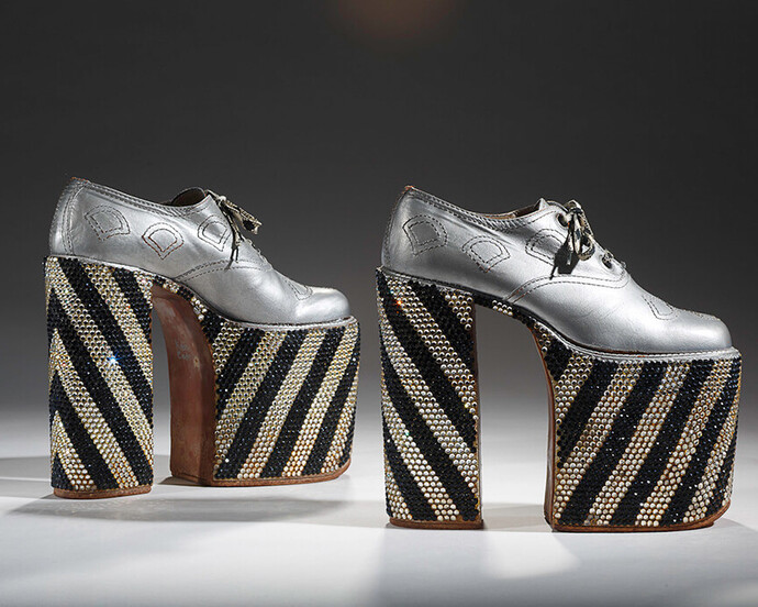 Standing Tall. Courtesy of Bata Shoe Museum 